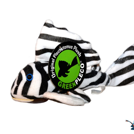 Zebra pleco plush