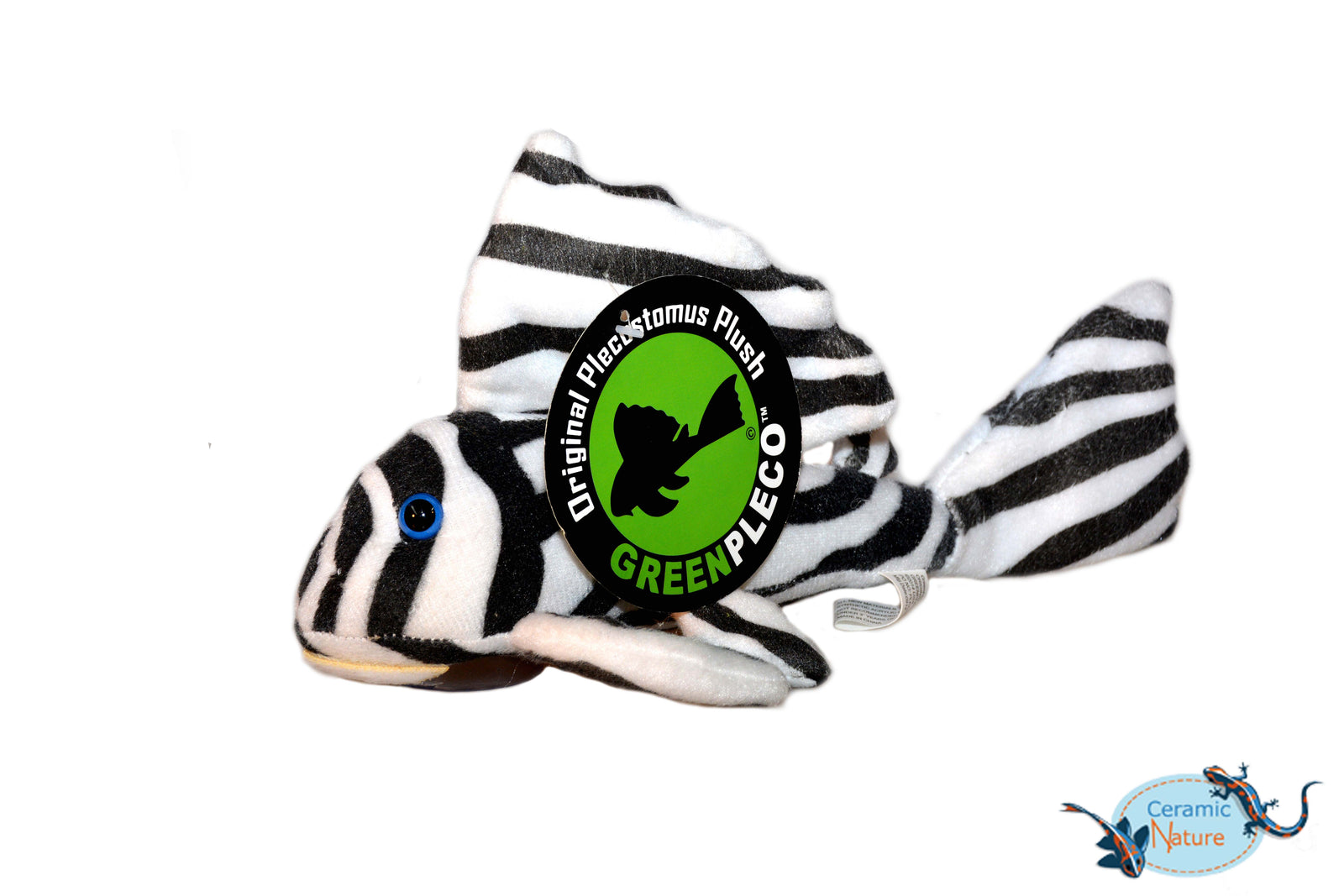Zebra pleco plush