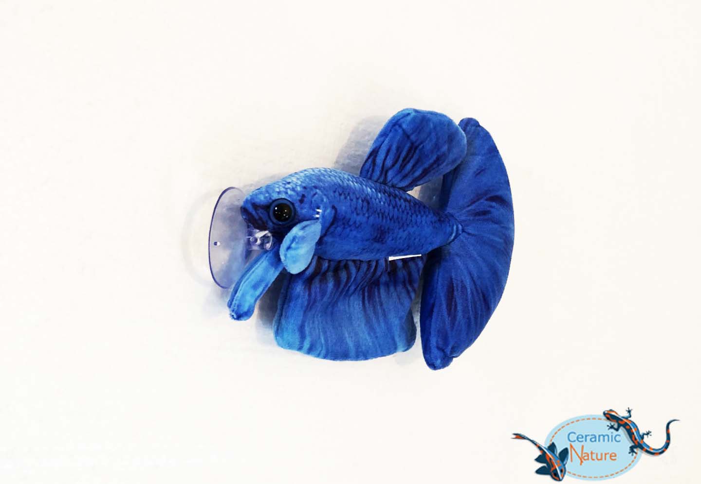 Blue betta plush