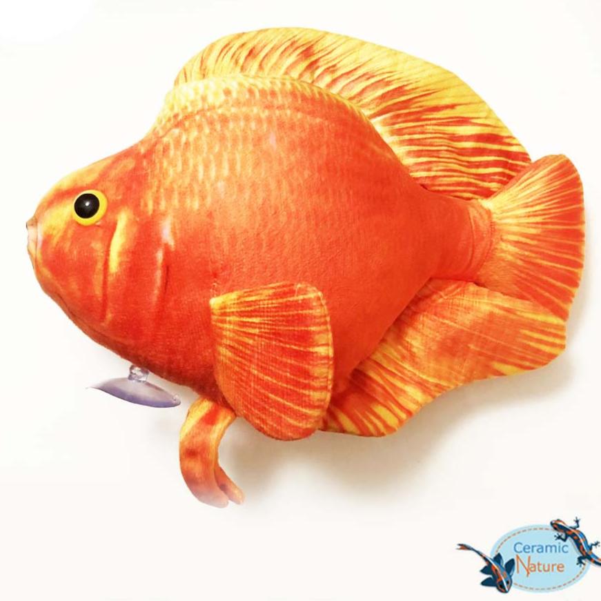 Blood parrot plush