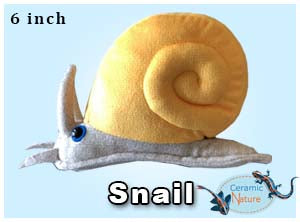 Snail plush