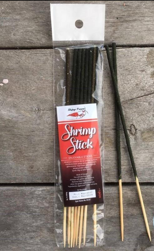 shrimp lolly algae/vegetable 10 pcs